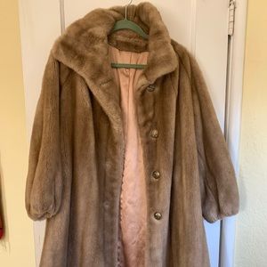 Size 10 grandela vintage fur coat